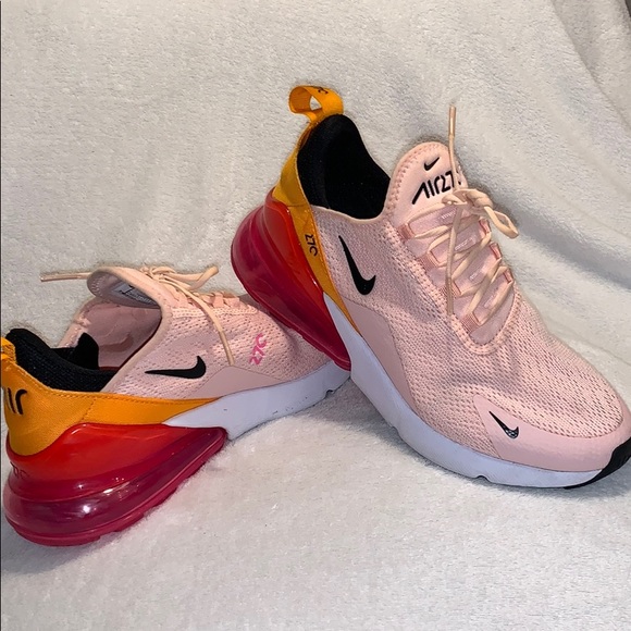 washed coral nike air max 270